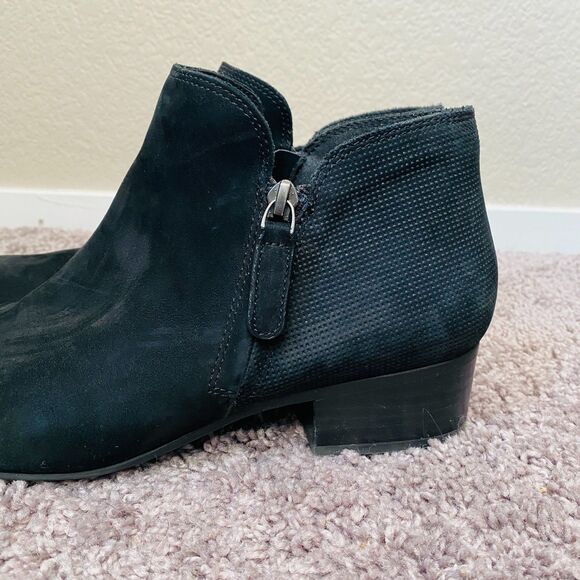 ABEO Lanora Metatarsal Black Leather Ankle Boots Booties Size 9 - Picture 9 of 11